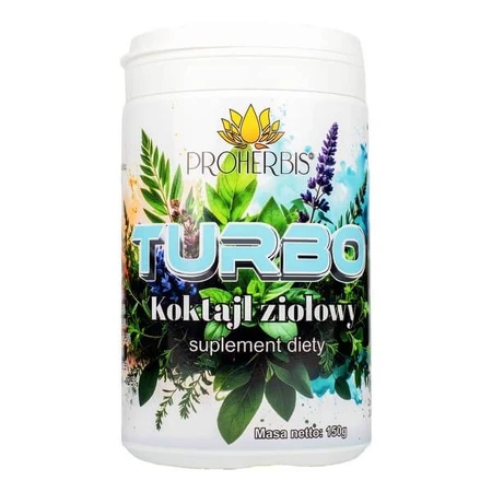 Proherbis Turbo, cocktail d'herbes, poudre, 150 g