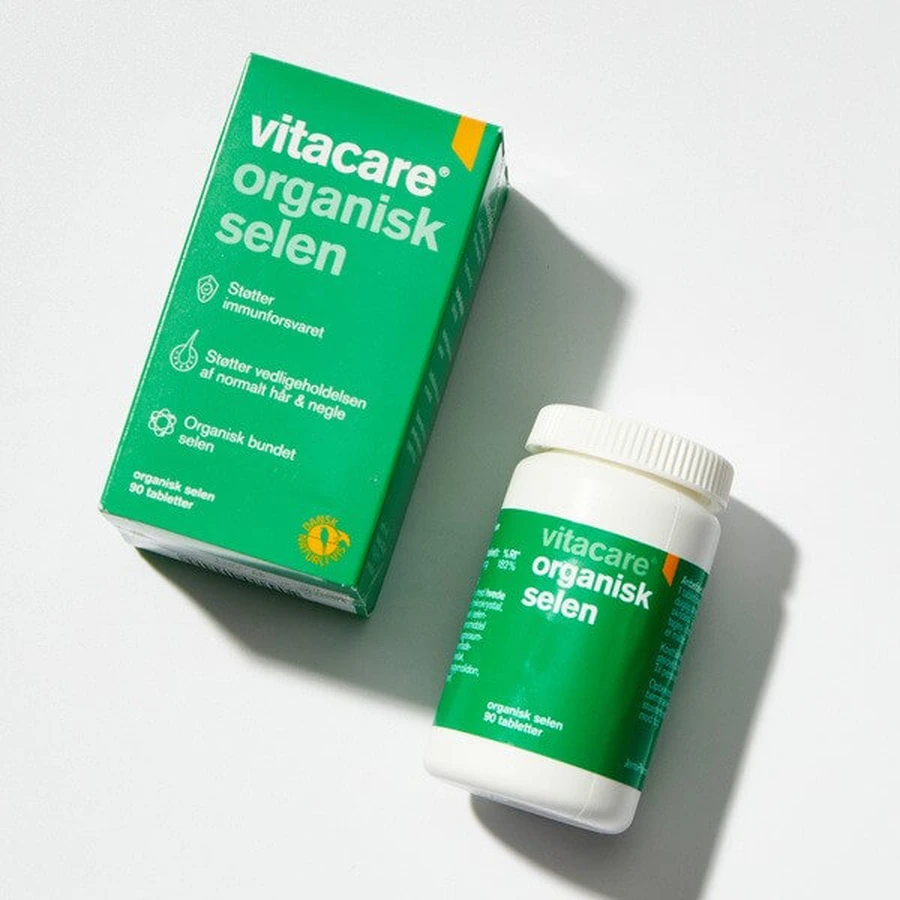 Vitacare Organisch Selenium, tabletten, 90 st.