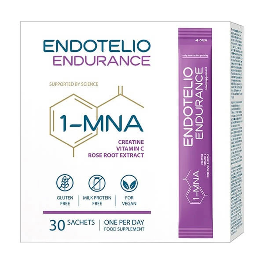 Endotelio Endurance, poeder sachets, 30 stuks.