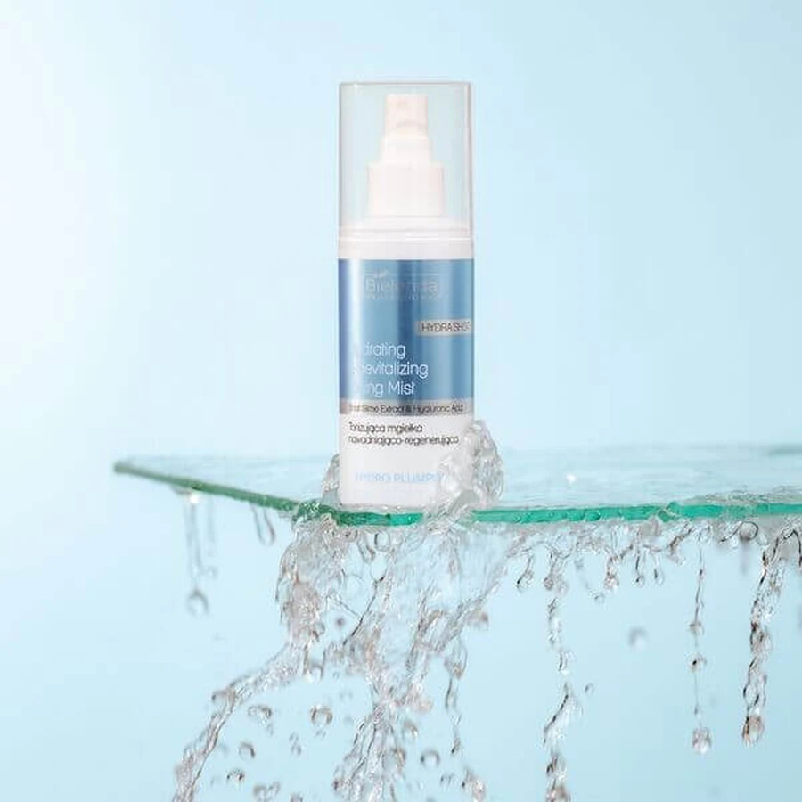 Bielenda Hydro Plumping, brumă tonică, hidratantă și regenerantă, 150 ml