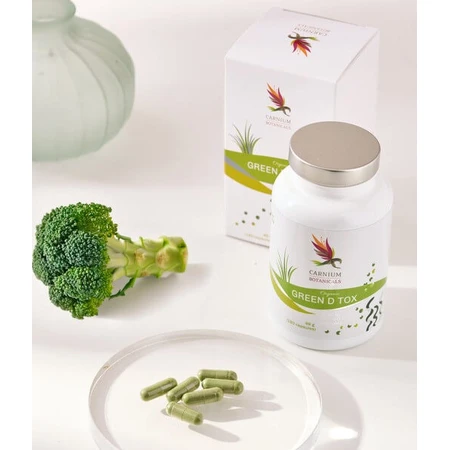 Carnium Botanicals Green D Tox, kapsułki, 180 szt.: ceny i cechy