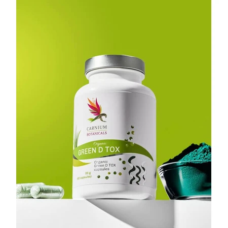 Carnium Botanicals Green D Tox, kapsułki, 180 szt.: ceny i cechy