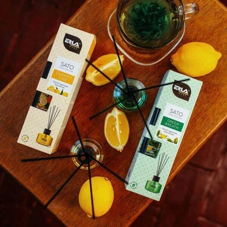 Erla Home Sat Summer Time, geurstokjes, 50 ml.