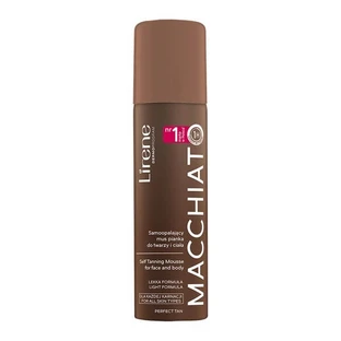 Lirene Perfect Tan, samoopalający mus-pianka do twarzy i ciała, Macchiato, 150 ml