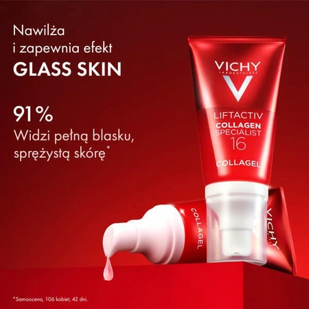 Vichy Liftactiv Colágeno Especialista 16, gel-crema ligero potenciador del resplandor, 50 ml