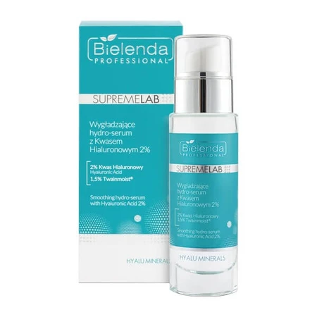 Bielenda Professional SupremeLab, hidrosuero alisador con ácido hialurónico, 30 ml
