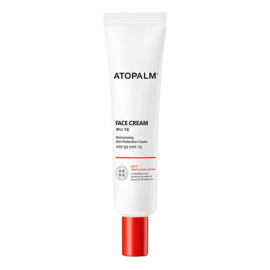 Atopalm, moisturizing face cream for sensitive skin, 35 ml