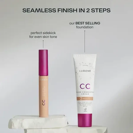 Lumene CC All-Over Concealer, correcteur, 0.5 Light, 8.5 ml