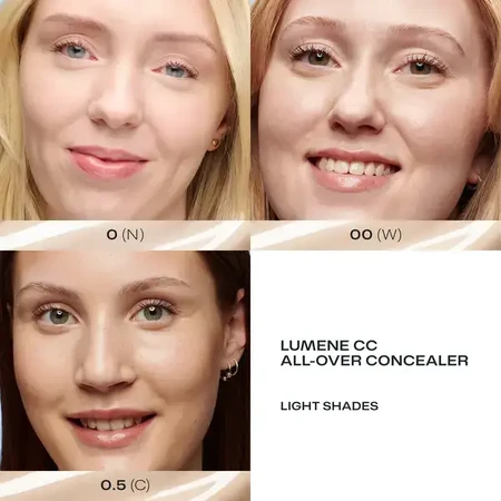 Lumene CC All-Over Concealer, correcteur, 0.5 Light, 8.5 ml
