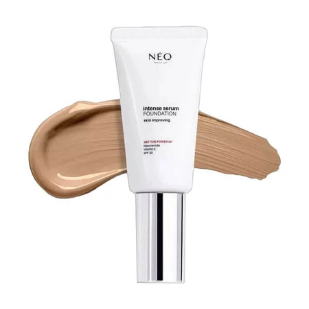 Neo Make Up Intense Serum, satinierte Grundierung, 05 GOLD, 30 ml.