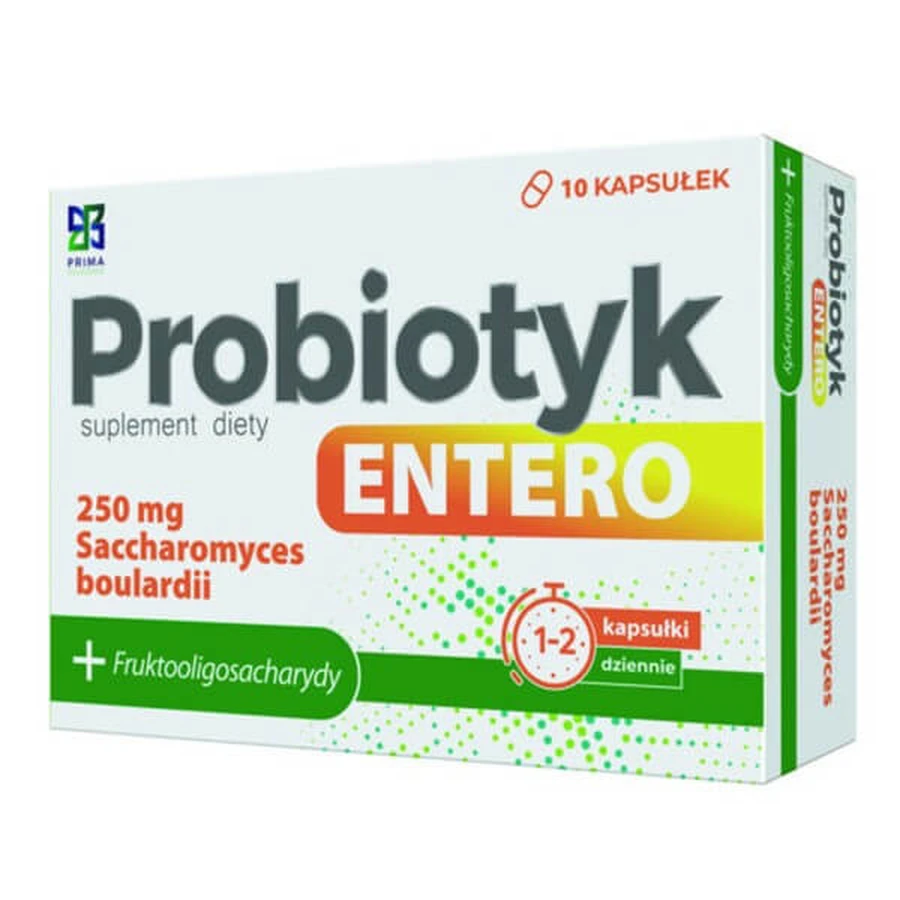 Prima Pharma Probiotic Entero, capsules, 10 pcs.