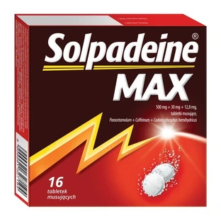 Solpadeine Max, comprimidos efervescentes, 16 uds.
