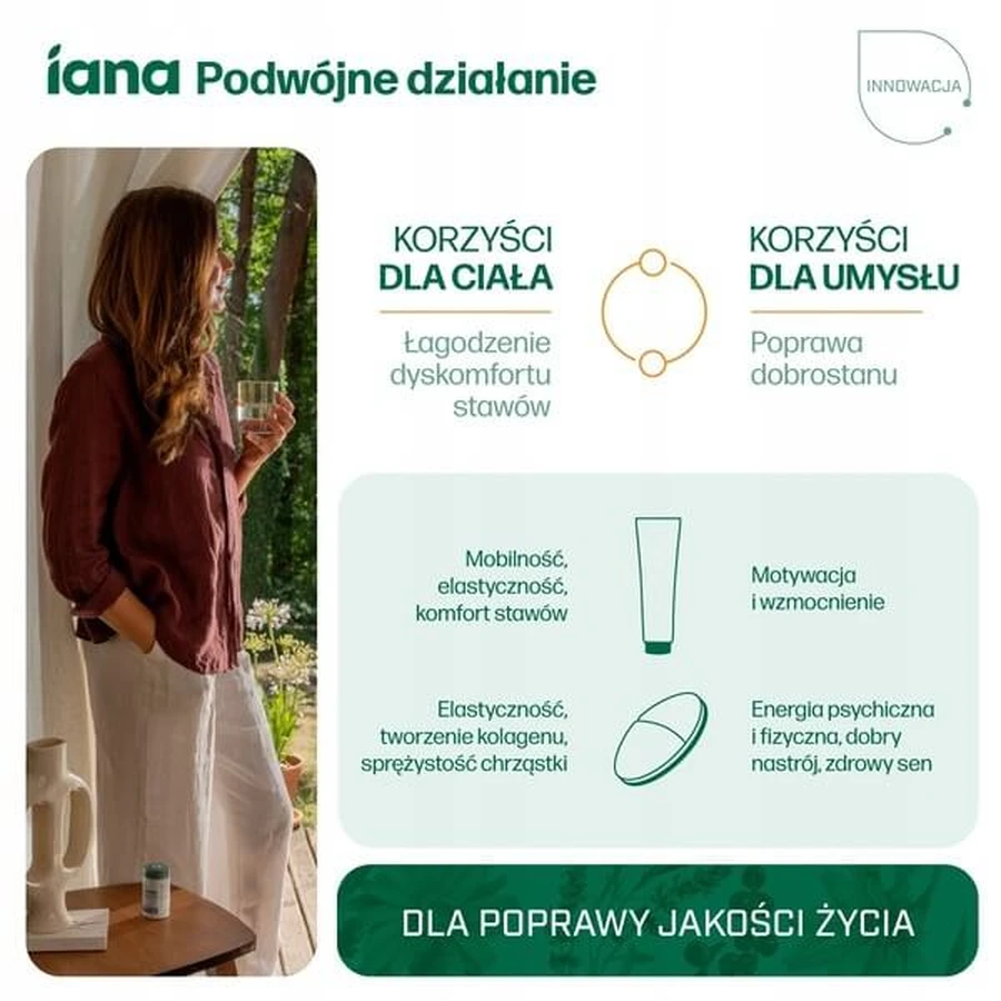 Iana, loción de masaje calmante, 100 ml