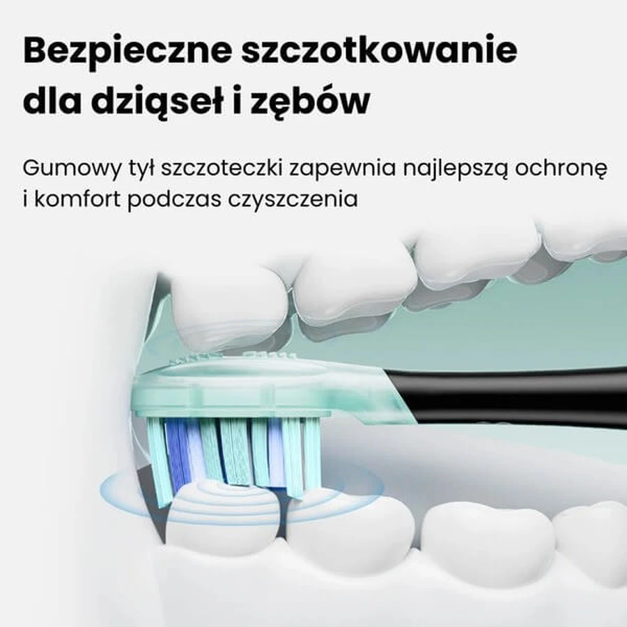 Oclean Ultra Gum Care, toothbrush tips, mint, 2 pcs.