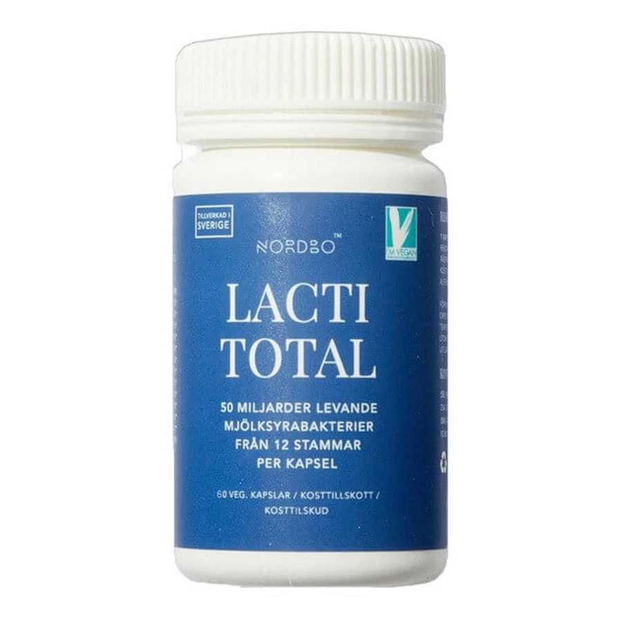 Nordbo LactiTotal, capsule, 60 pezzi.