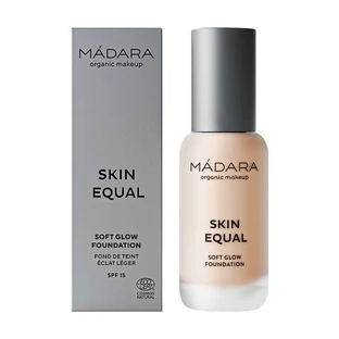 Madara Skin Equal, Soft Glow Foundation SPF15, Grundierung, Elfenbein 20, 30 ml.