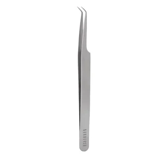Nanolash Eyelash Tweezers L Shape, pince à cils, forme L, 1 pièce.