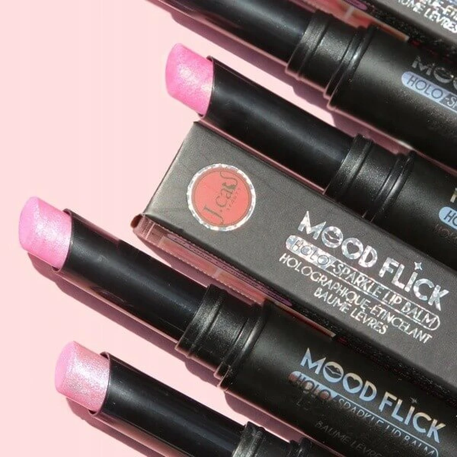 J.Cat Beauty Mood Flick Holo-Sparkle Lippenbalsem 104, lippenbalsem met holografisch glanseffect, 2 g
