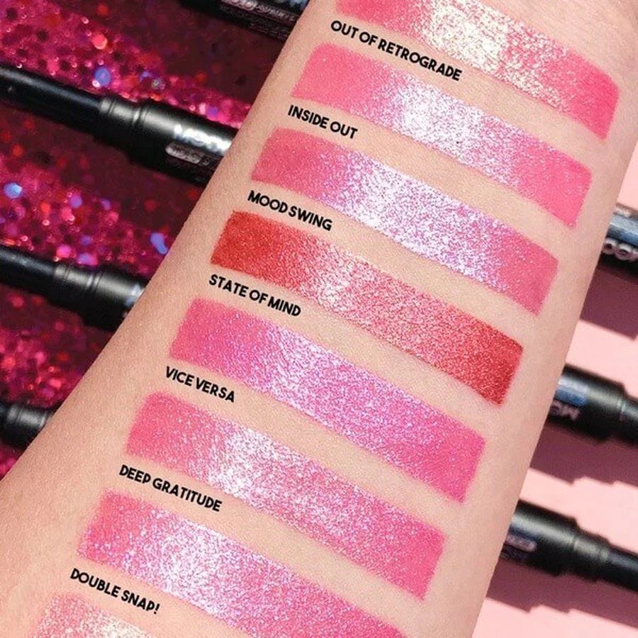 J.Cat Beauty Mood Flick Holo-Sparkle Lippenbalsem 104, lippenbalsem met holografisch glanseffect, 2 g