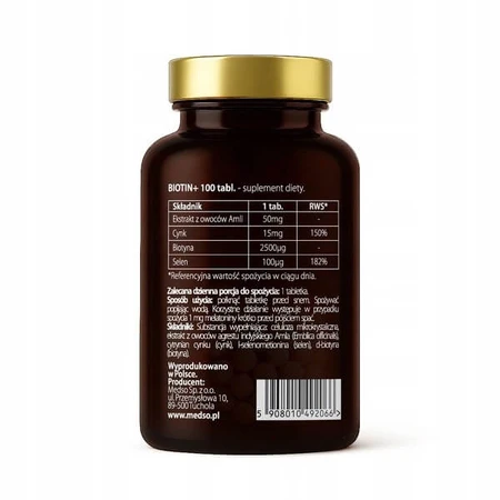 Medso Bioti+ For Hair, tablets, 100 pcs.