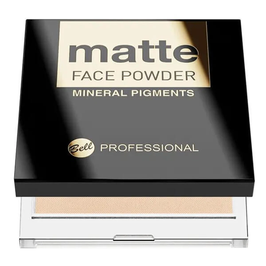 Bell Professional Matte Face Powder, mattifying pressed powder, 02, 10 g