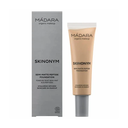 Madara, Skinonym, Semi-Matte Peptid-Grundierung, #40 Sand, 30 ml