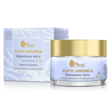 AVA Glacier Gold, gezichtshuidverzachtende crème, 50 ml