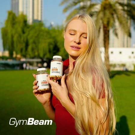 GymBeam Vitamin C Long Active, Kapseln, 90 Stück.