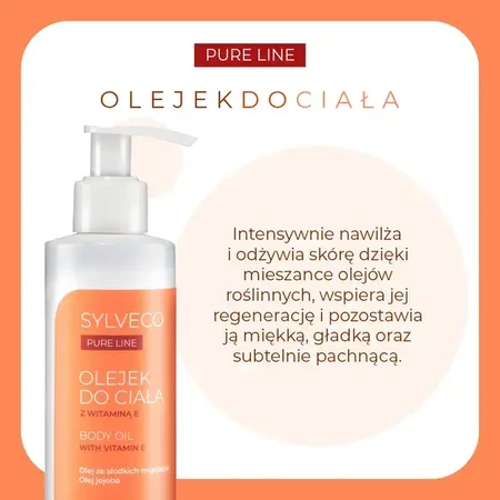 Sylveco Pure Line, lichaamsolie, 200 ml