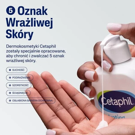Cetaphil Hydrating Foaming Cream Cleanser, espuma limpiadora facial en crema, 236 ml