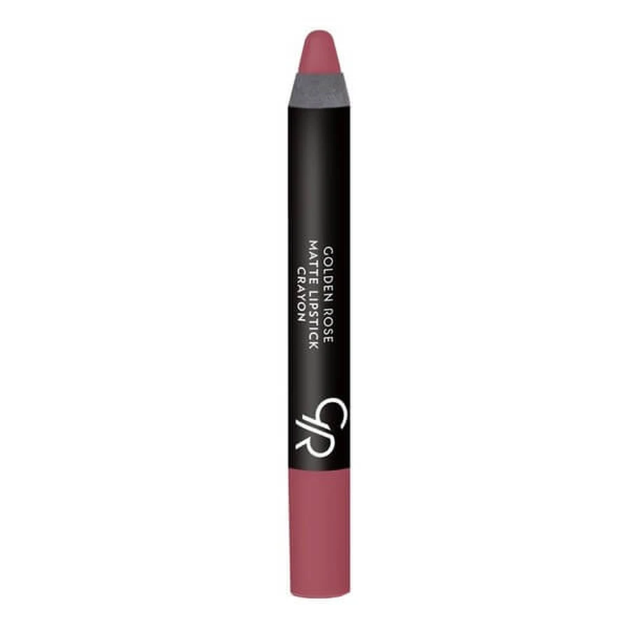 Golden Rose Matte Crayon Lipstick, matowa pomadka w kredce, 08, 3,5 g: ceny i cechy