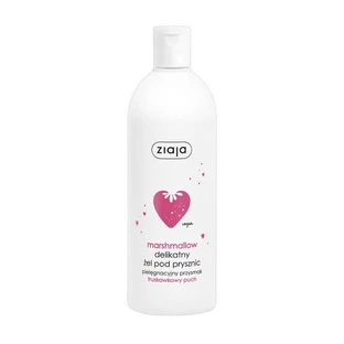 Ziaja Pielęgnacyjne przysmaki Marshmallow, delikatny żel pod prysznic, 500 ml