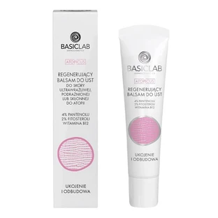 BasicLab Atopicus, lippenbalsem voor de ultragevoelige huid, 15 ml