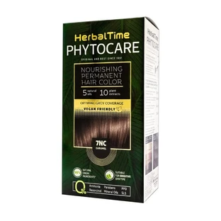 Herbal Time Phytocare, hair dye 7NC, caramel, 130 ml