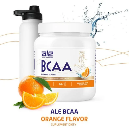 ALE BCAA Sinaasappelsmaak, poeder, 500 g