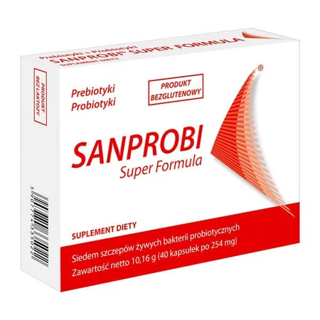 Set Sanprobi IBS, cápsulas, 20 uds. + Sanprobi Super Fórmula, cápsulas, 40 uds.