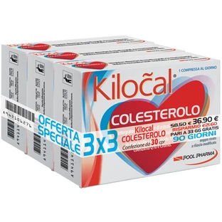 COLESTEROL KILOCAL 3X30CPR