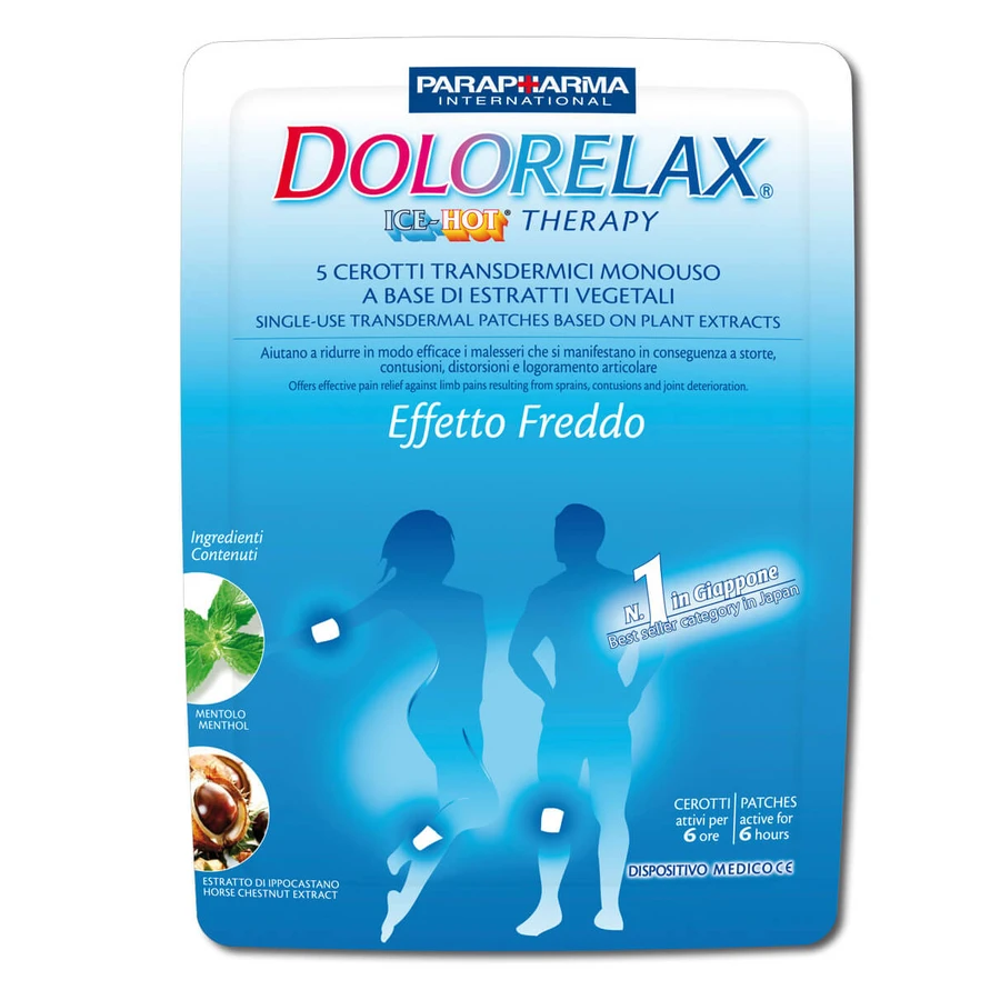 DOLORELAX Koude Effectpleister 5 Stuks