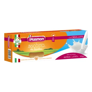 PLASMON Bisc.Cream/Milk 240g