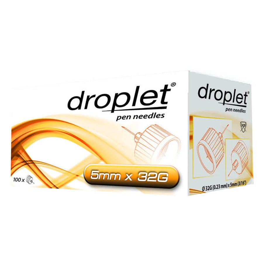 DROPLET Ac stilou 32g 5mm100pcs