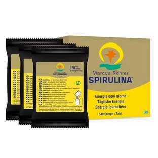 Spirulina Marcus Rohrer Refill 3x180 Tablets