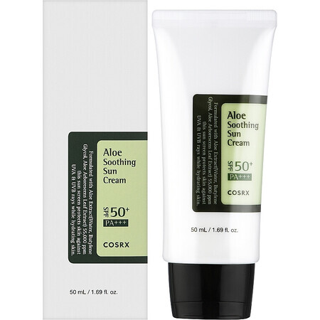 Aloë Vera Crème met SPF 50 PA+++, 50 ml, COSRX