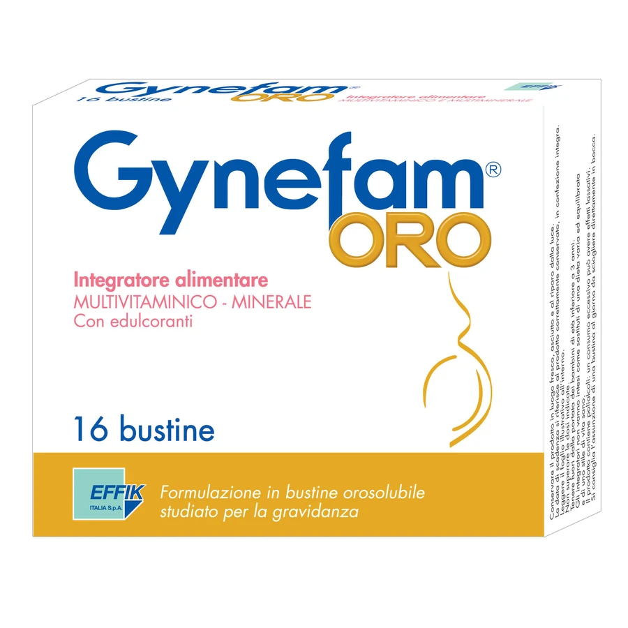 GYNEFAM Gold 16 Sachets.Orange
