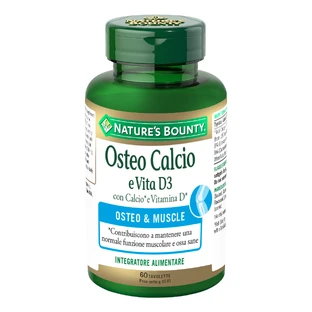 Nature's Bounty Osteo Calcium 60 Tablets