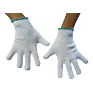 GUANTES Cot.Blanco m.6.5 FORMAS
