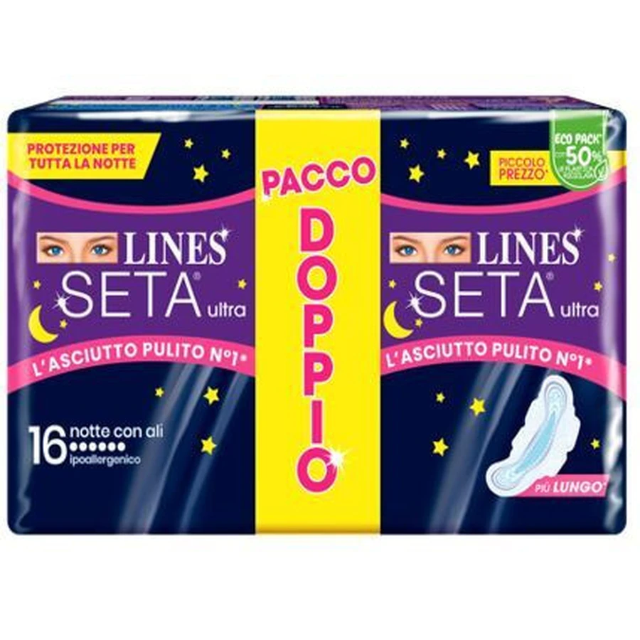LIGNES SOIE ULTRA NUIT 16PCS