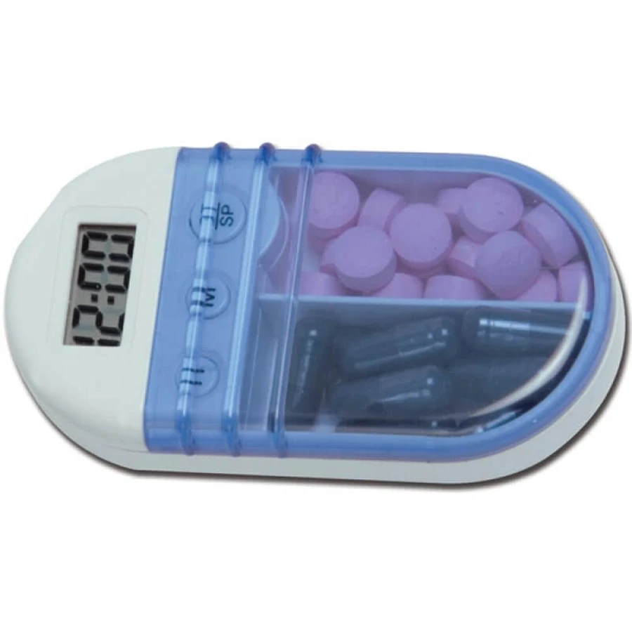 Zakpillendoosje met timer 1 stuk