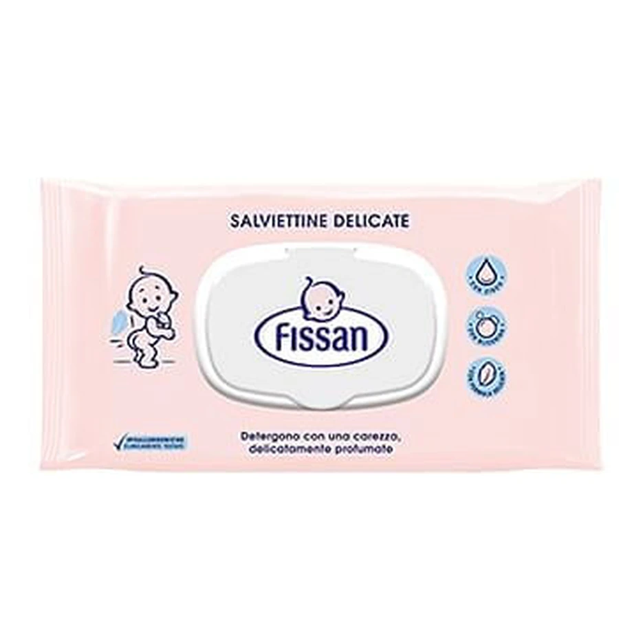 Fissan Delicate Doekjes Hoge Bescherming 65 Stuks