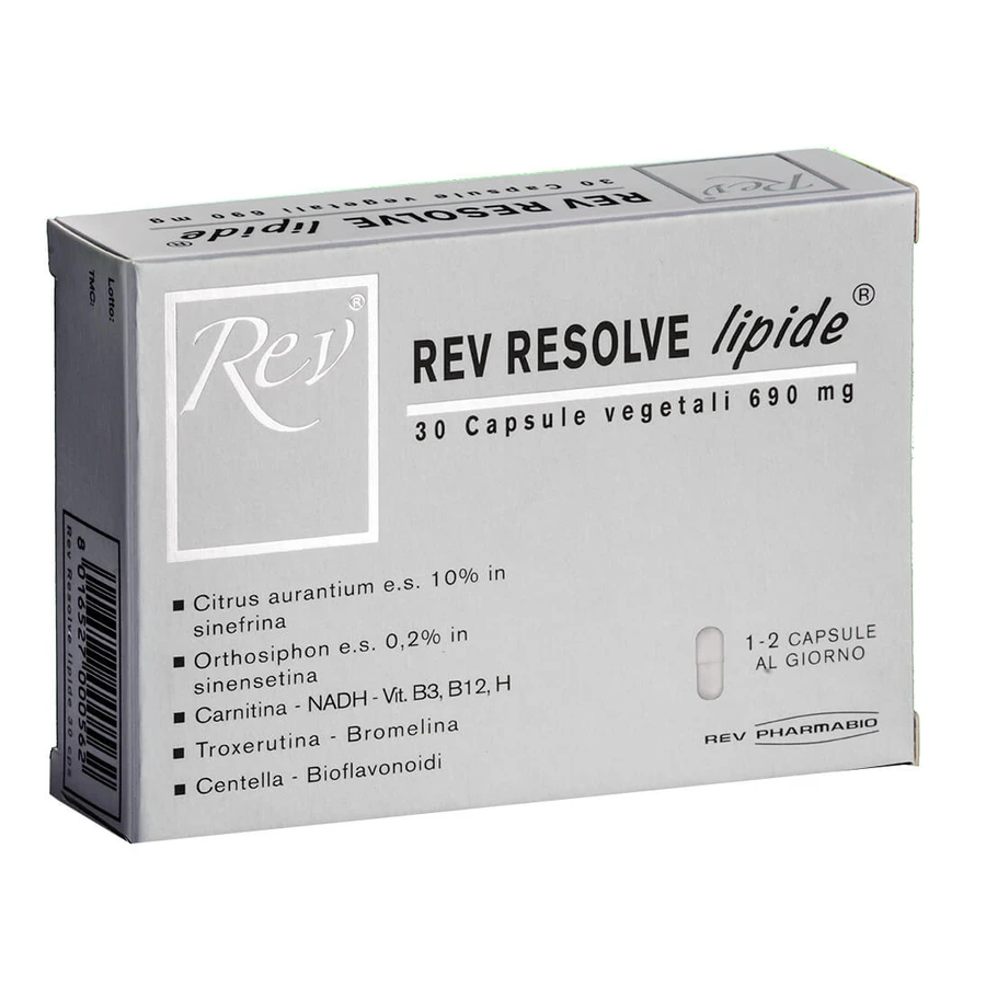 REV Resolve Lipide 30 Cps