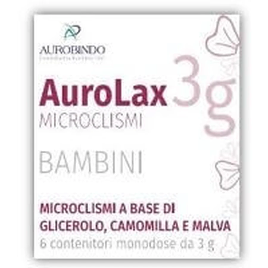Aurolax Microclismi Bambini 6p